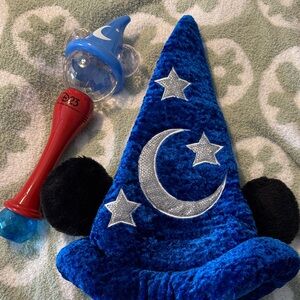 Sorcerer Mickey Hat and Light Wand